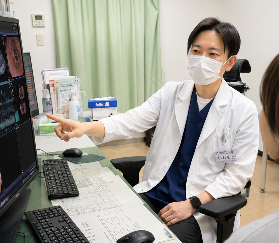 医師による丁寧な診察