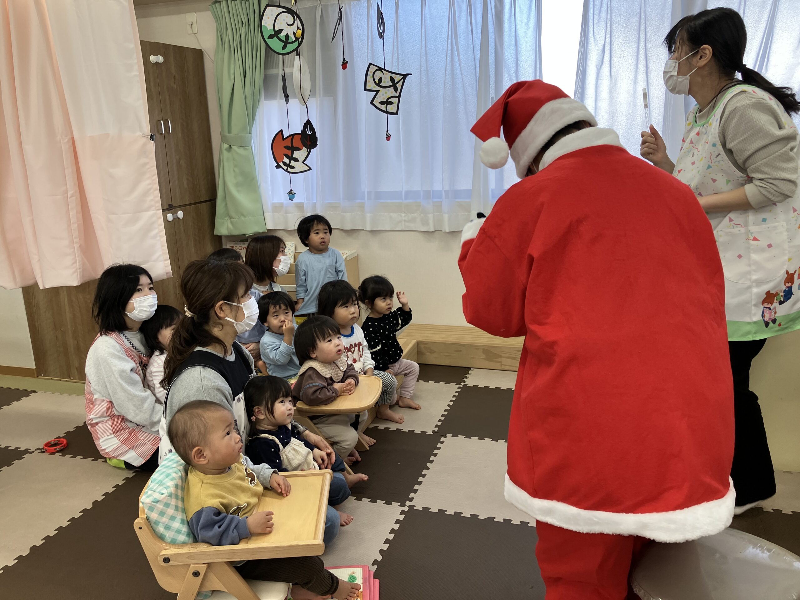 サンタさんがやってきた！🎅✨
