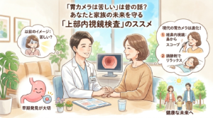 「胃カメラは苦しい」はもう昔の話？あなたと家族の未来を守る「上部内視鏡検査」のススメ｜漢方ケアも