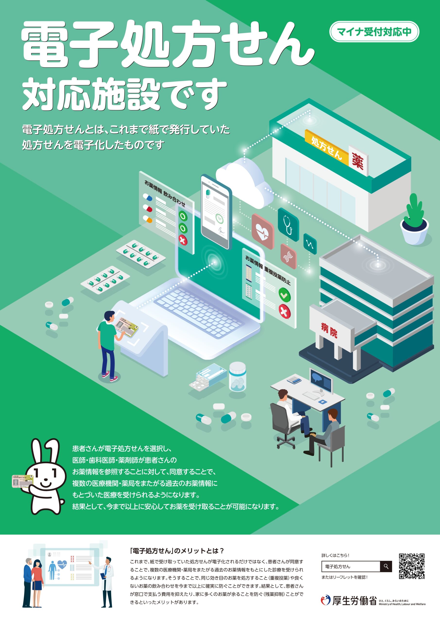 電子処方箋利用開始のご案内｜2026年6月1日～