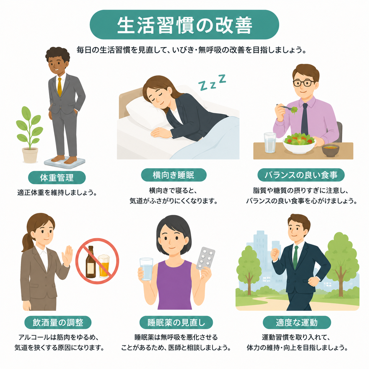 生活習慣の改善