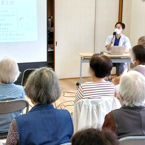 健康講座「膵臓がんをやさしく学ぶ」岩本院長（下山記念クリニック 東広島）
