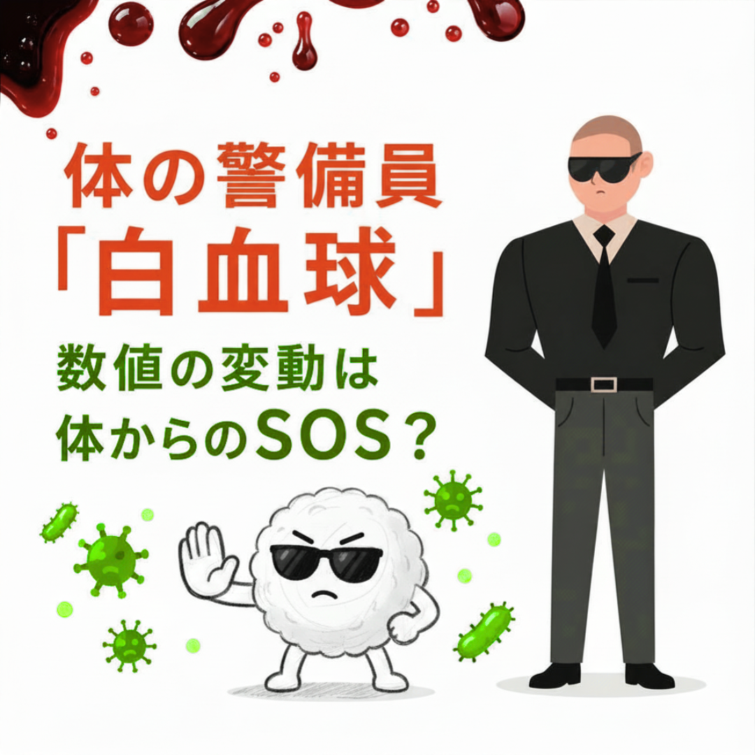 体の警備員「白血球」- 数値の変動は体からのSOS?